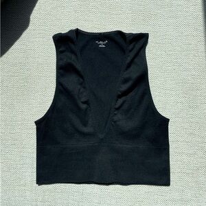 Urban outfitters black crop top